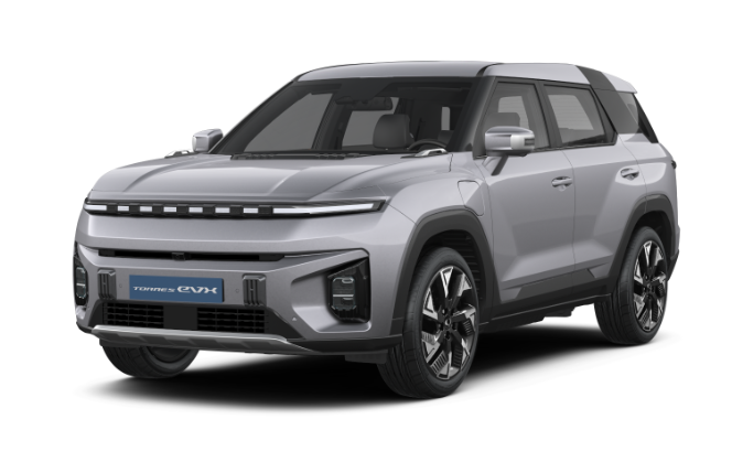 KGM Torres EVX lateral derecho